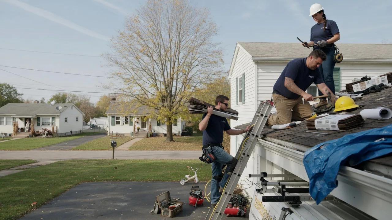 Local Roofing Contractors in Crawfordsville, IN near me